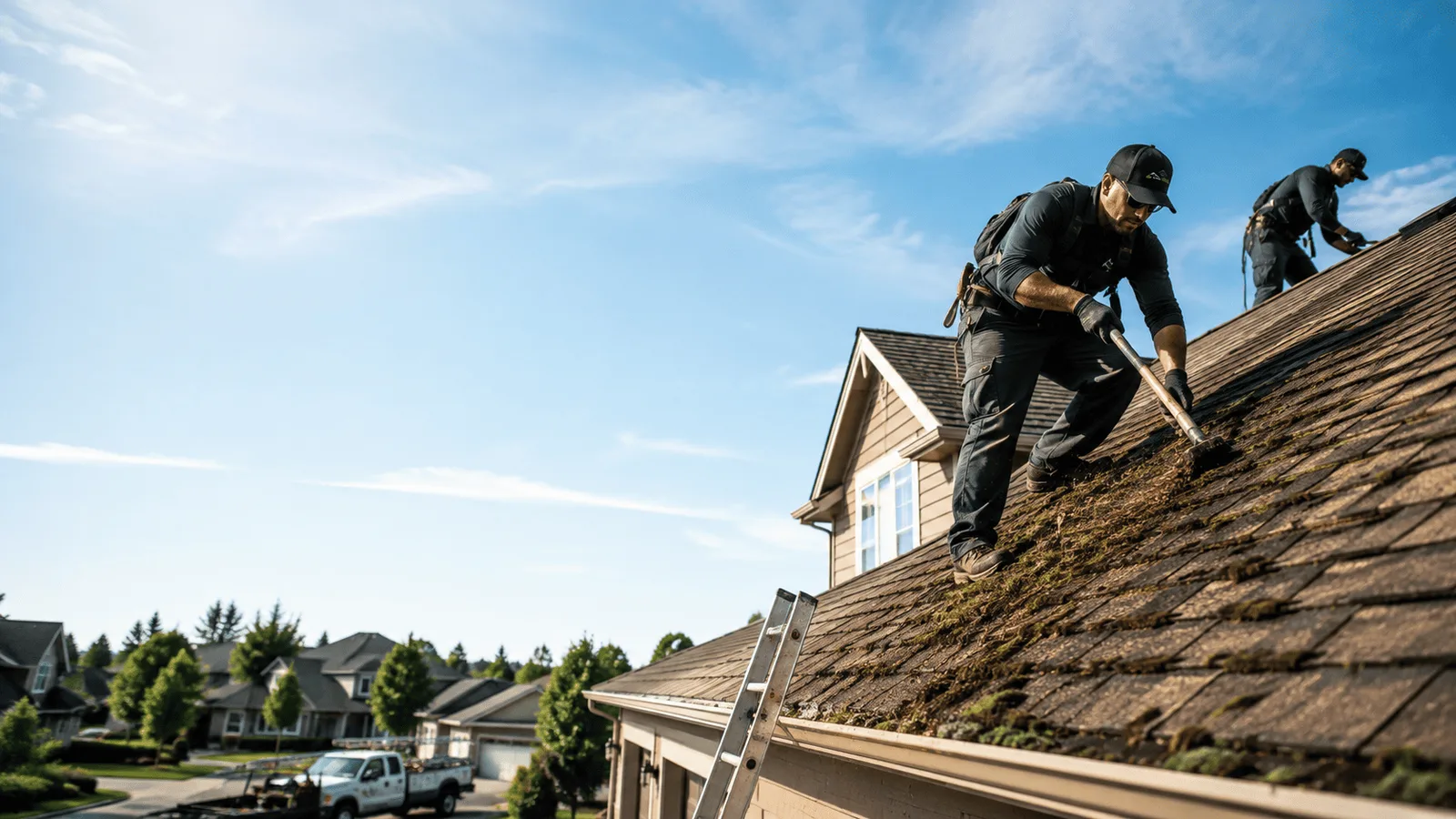 Roof Moss Removal in Bandera, TX near me